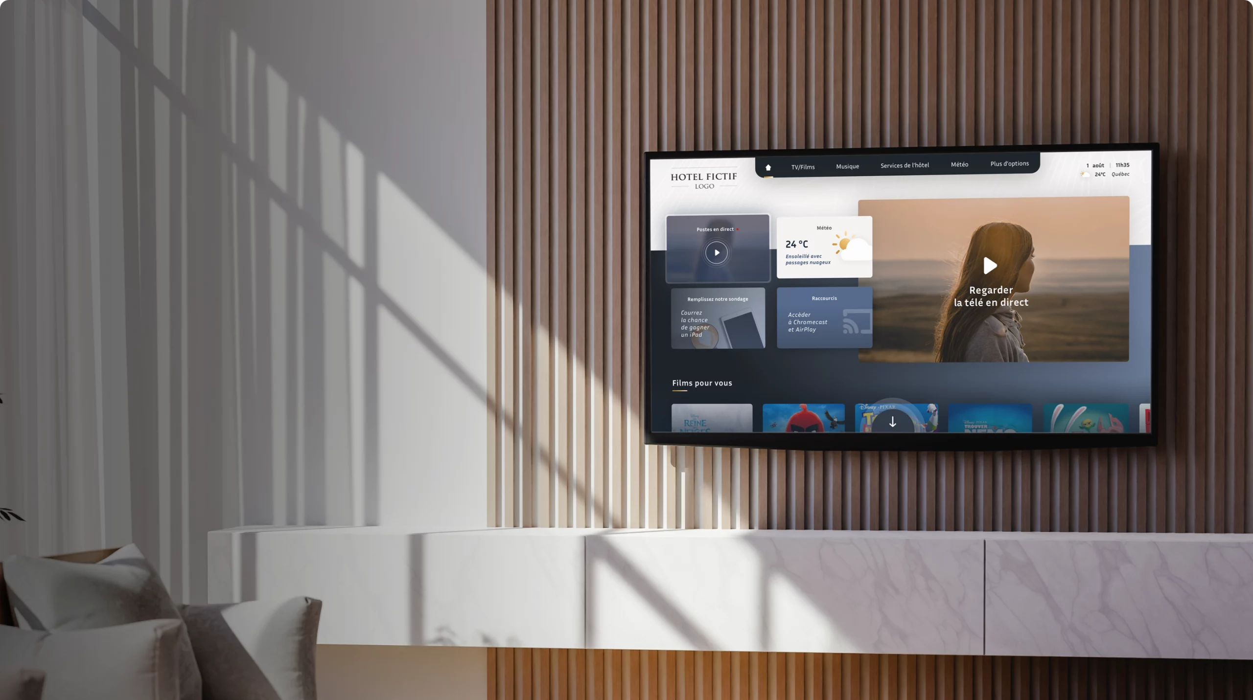 Solution IPTV interactive